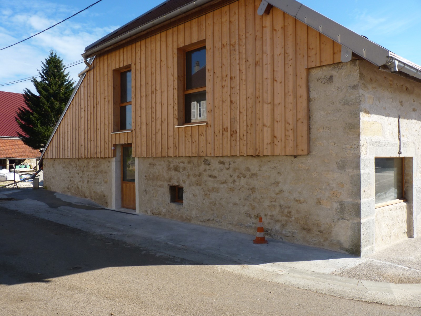 Façade à la chaux - Badigeons & Cie