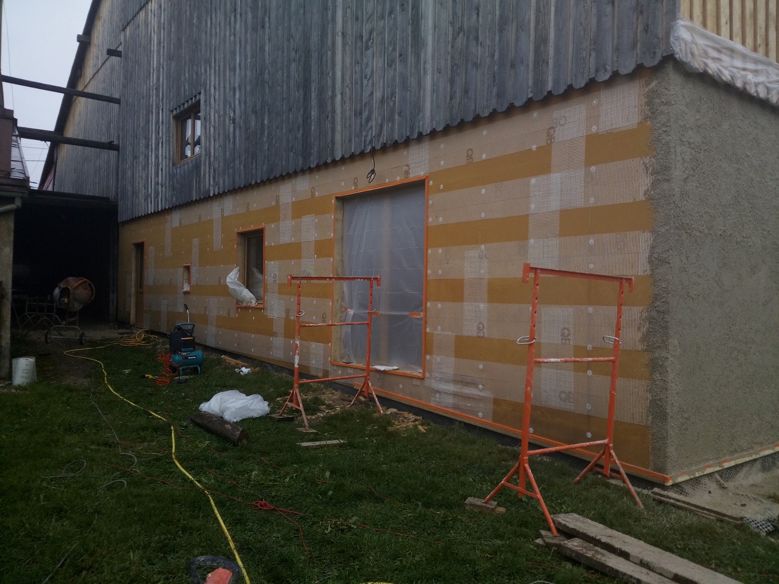 Enduits extérieurs sur panneaux de fibre de bois Badigeons & Cie — free download